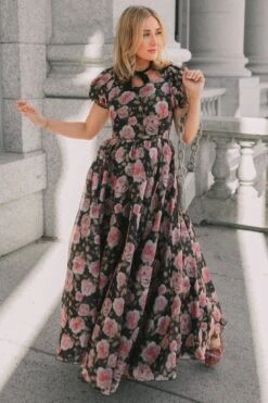 Melody Dress In Midnight Rose -Ivy City Co Dress 1430B1FF 9850 46B9 B633 B5DC05CC8080