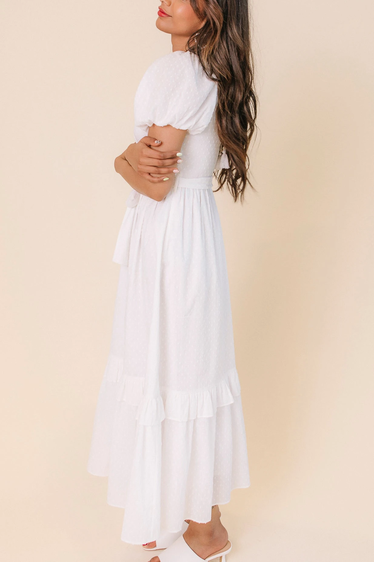 Antoinette Dress In White 15 Antoinette Dress In White - Image 15