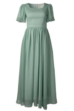 Abbie Dress In Sage -Ivy City Co Dress Abbie sage front 756700