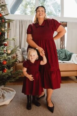 Addie Dress In Wine - FINAL SALE 20 Addie Dress In Wine - FINAL SALE -Ivy City Co Dress Addie Wine 04 239977