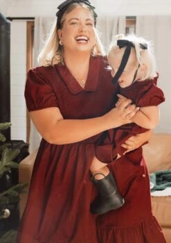 Mini Addie Dress In Wine - FINAL SALE -Ivy City Co Dress Addie Wine 10 931e994c 597d 4cdc a135 d93ada8f6bcf 517660