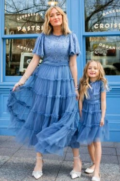 Mini Anastasia Dress In Tufts Blue - FINAL SALE -Ivy City Co Dress Anastasia 1 62a846fa 6322 4d31 ac11 b24c7ce2c7e7 529049