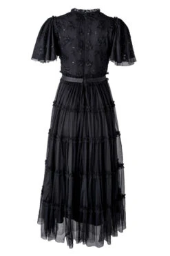 Anastasia Dress In Black -Ivy City Co Dress AnastasiaBlack back 642602