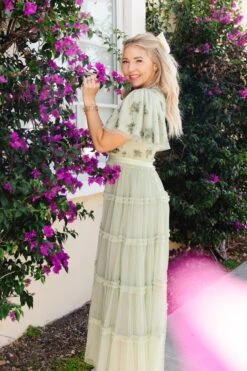 Anastasia Dress In Sage 29 Anastasia Dress In Sage -Ivy City Co Dress AnastasiaSage Florida SS23 19 419868