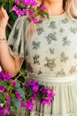 Anastasia Dress In Sage 23 Anastasia Dress In Sage -Ivy City Co Dress AnastasiaSage Florida SS23 21 474363