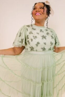 Anastasia Dress In Sage 32 Anastasia Dress In Sage -Ivy City Co Dress AnastasiaSage Studio SS23 02 948757