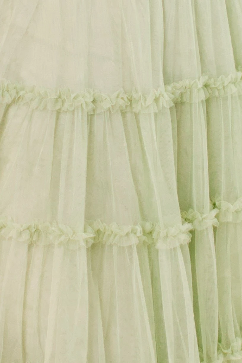 Anastasia Dress In Sage 6 Anastasia Dress In Sage - Image 6