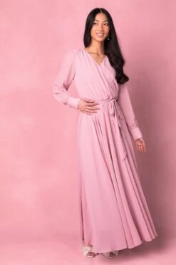 Andie Dress In Blush -Ivy City Co Dress AndieBlush1 711701