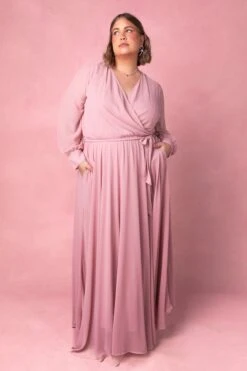 Andie Dress In Blush -Ivy City Co Dress AndieBlush5 108096