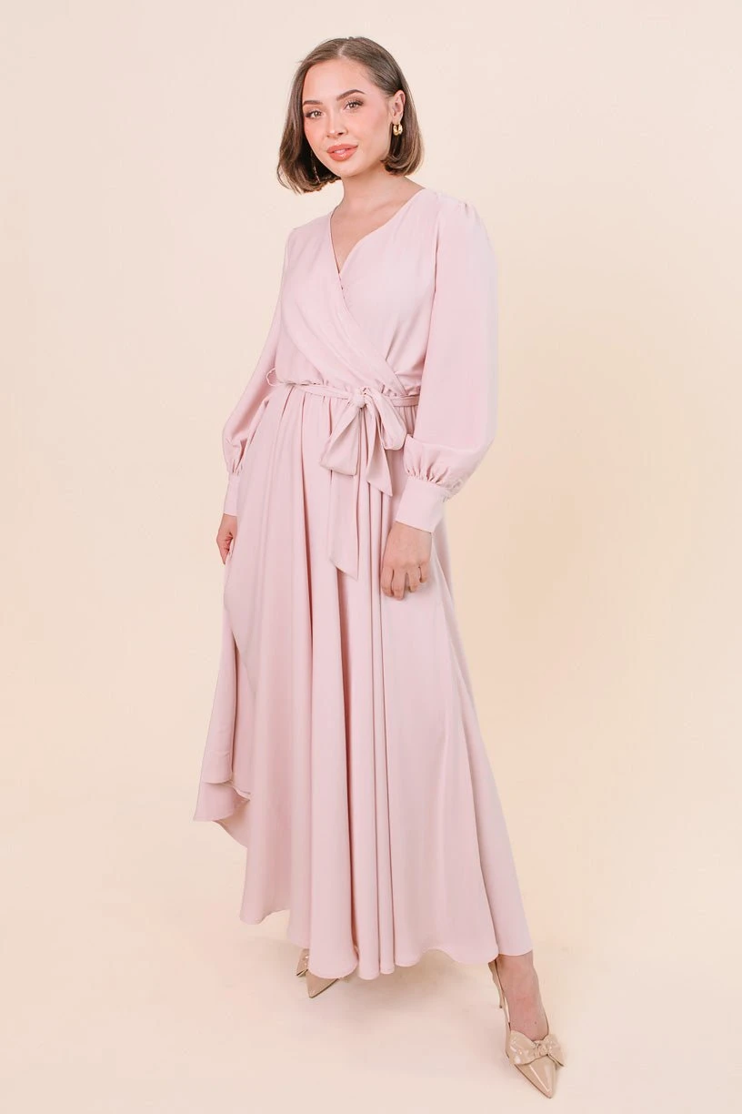 Andie Dress In Powder Pink 1 Andie Dress In Powder Pink