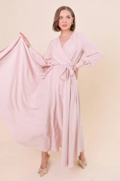 Andie Dress In Powder Pink 36 Andie Dress In Powder Pink -Ivy City Co Dress AndiePowderPink Studio S23 1 689190