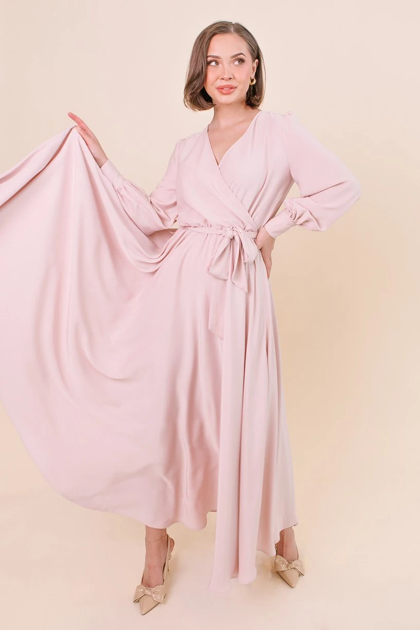 Andie Dress In Powder Pink 18 Andie Dress In Powder Pink - Image 18