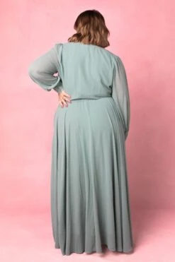 Andie Dress In Sage -Ivy City Co Dress AndieSage5 148989