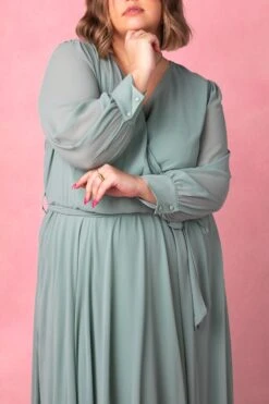 Andie Dress In Sage -Ivy City Co Dress AndieSage6 157306