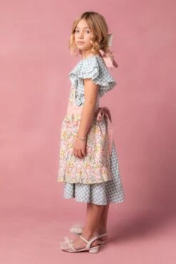 Mini Ivy Apron In Floral Cotton -Ivy City Co Dress Aprons Studio Easter24 10 103650