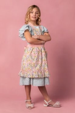 Mini Ivy Apron In Floral Cotton -Ivy City Co Dress Aprons Studio Easter24 12 168761