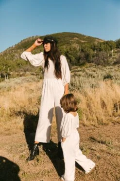 Arianna Jumpsuit In Cream -Ivy City Co Dress Arianna Jumpsuit Cream 29 696126