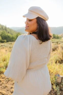 Arianna Jumpsuit In Cream -Ivy City Co Dress Arianna Jumpsuit Cream Plus 09 235775