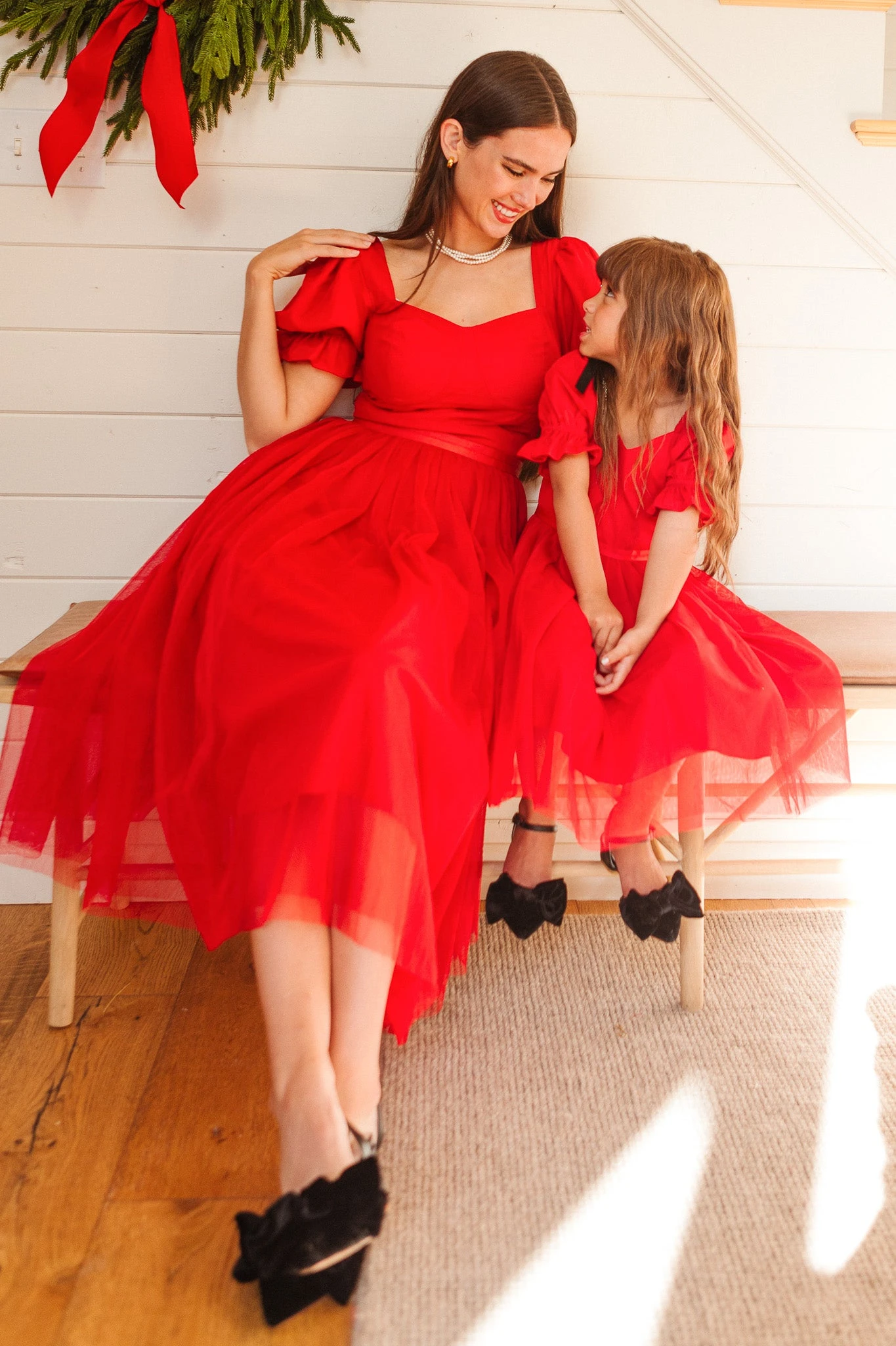 Ballerina Dress In Red - FINAL SALE 1 Ballerina Dress In Red - FINAL SALE