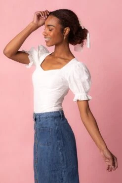 Ballerina Top In White 9 Ballerina Top In White -Ivy City Co Dress BallerinaWhiteTop Studio Spring1 1 380720