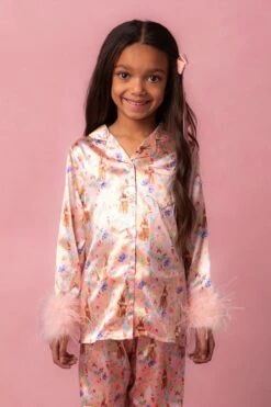 Mini Bella Bunny Night Set With Feathers -Ivy City Co Dress BellaBunny Studio Easter24 24 280222