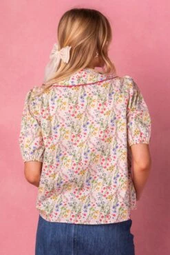 Betty Blouse In Floral -Ivy City Co Dress BettyFloralBlouse Studio Spring24 6