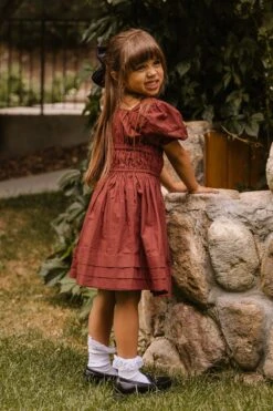 Mini Brooklyn Dress In Spice - FINAL SALE -Ivy City Co Dress BrooklynSpice ConradRanch F23 30 596892