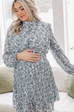 Brynley Dress - FINAL SALE 27 Brynley Dress - FINAL SALE -Ivy City Co Dress BrynleyBlue MothersDay SS23 08 539174