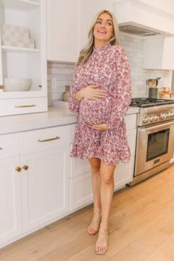 Brynley Dress In Pink - FINAL SALE -Ivy City Co Dress BrynleyPink MothersDay SS23 11 255468