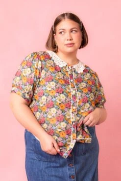 Cambridge Blouse Made With Liberty Fabric 17 Cambridge Blouse Made With Liberty Fabric -Ivy City Co Dress CambridgeTop Studio LibertyLondon24 15 373115