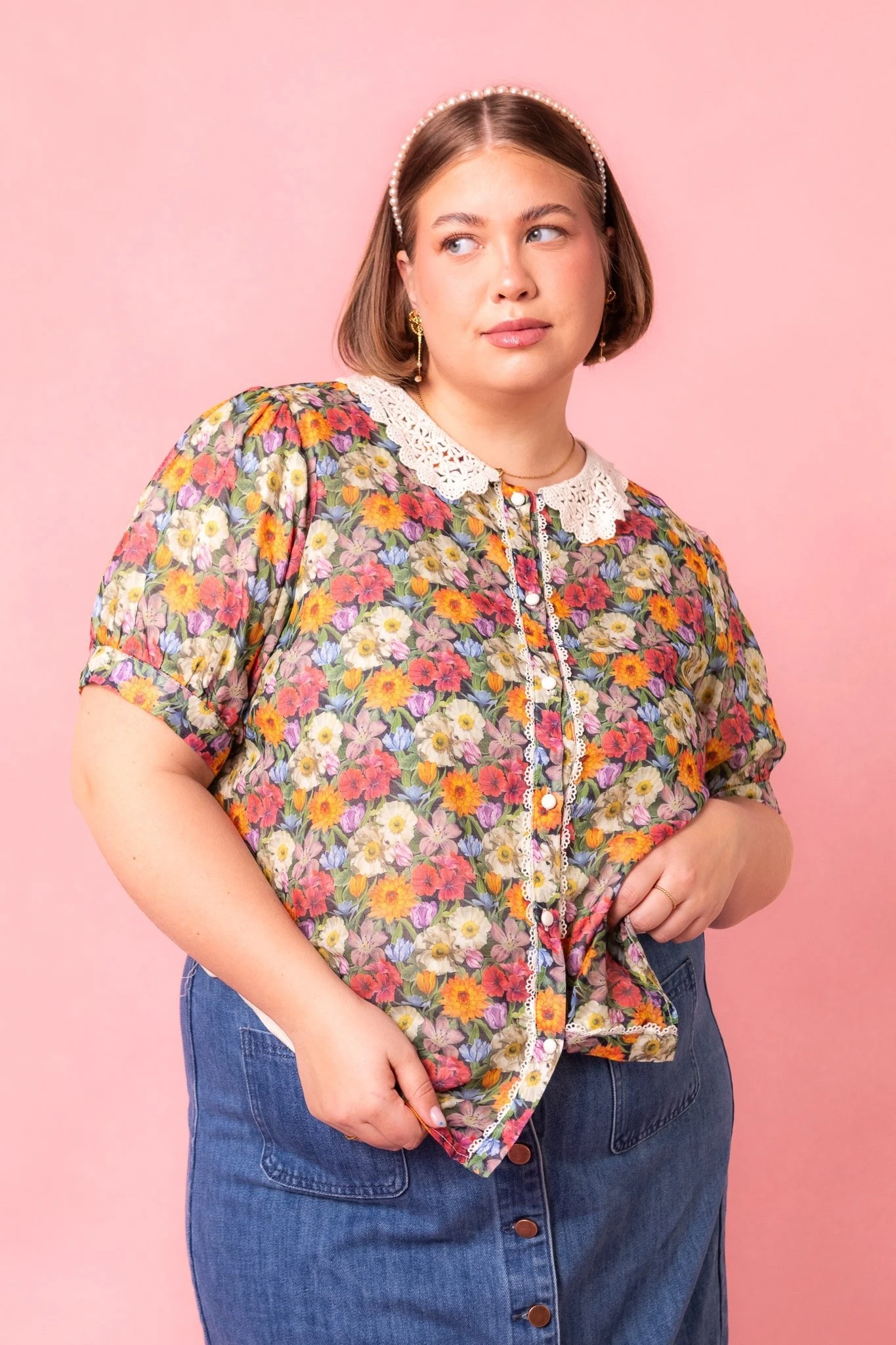 Cambridge Blouse Made With Liberty Fabric 7 Cambridge Blouse Made With Liberty Fabric - Image 7