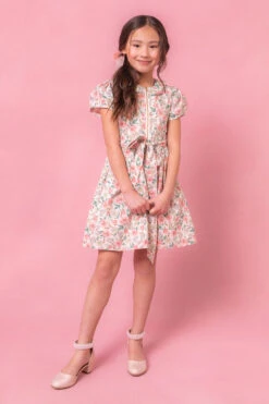 Mini Chelsea Dress In Cream Floral -Ivy City Co Dress Chelsea Studio Summer1 1