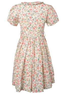 Chelsea Dress In Cream Floral -Ivy City Co Dress ChelseaCreamFloral back