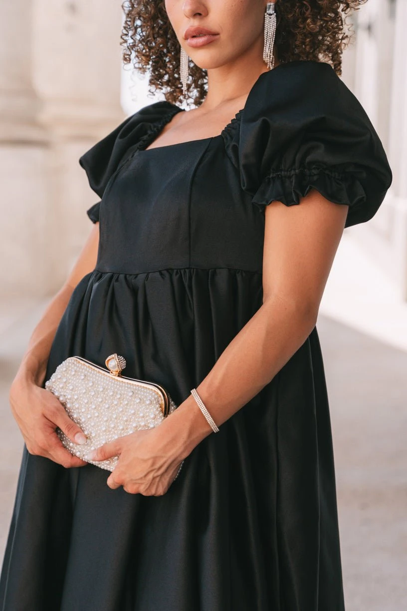 Coco Dress In Black - FINAL SALE 5 Coco Dress In Black - FINAL SALE - Image 5