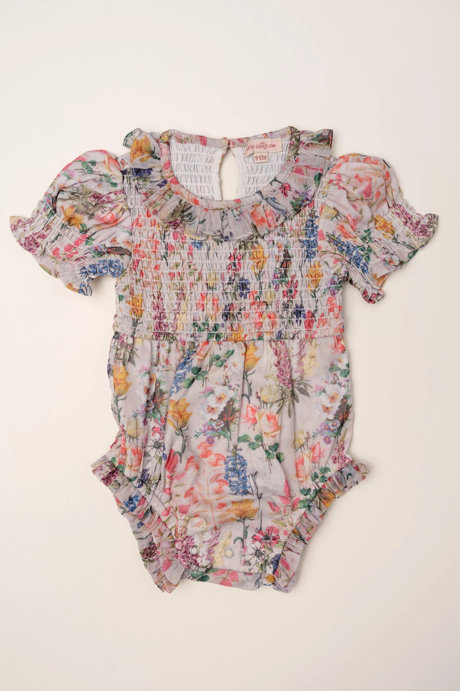 Baby Cordelia Floral Romper 2 Baby Cordelia Floral Romper - Image 2
