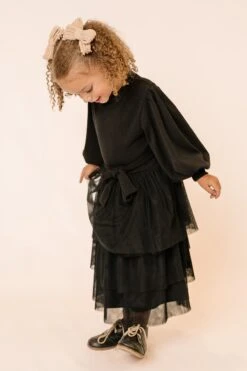 Mini Cosette Dress In Black - FINAL SALE 26 Mini Cosette Dress In Black - FINAL SALE -Ivy City Co Dress CosetteBlack Studio F23 02 102970