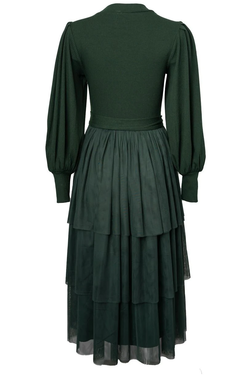 Cosette Dress In Green - FINAL SALE 4 Cosette Dress In Green - FINAL SALE - Image 4