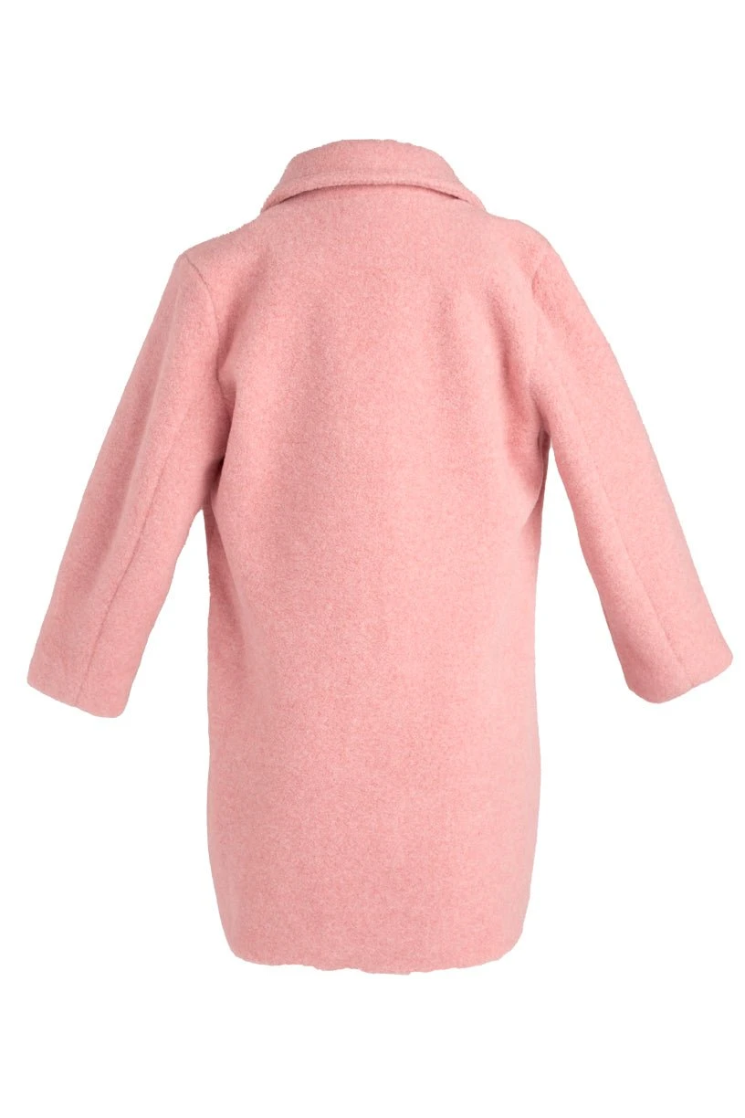 Mini Polly Coat In Pink - FINAL SALE 3 Mini Polly Coat In Pink - FINAL SALE - Image 3