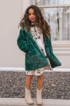 Mini Willa Coat In Green - FINAL SALE -Ivy City Co Dress DelaneyWhite MonsonBuilding W23 11 367733