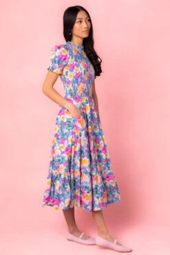 Delia Dress In Blue -Ivy City Co Dress DeliaBlue Studio Spring3 4 308c12e3 52e8 44b3 99c8 9dee3de5a0e5