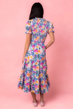 Delia Dress In Blue -Ivy City Co Dress DeliaBlue Studio Spring3 5 a89c00e9 a74e 46ba 922f c80aec79be47