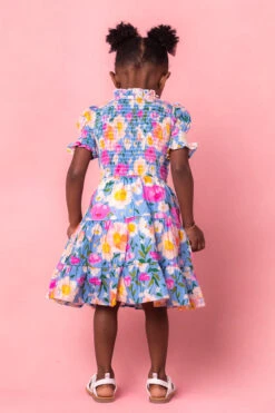 Mini Delia Dress In Blue -Ivy City Co Dress DeliaBlue Studio Spring3 8