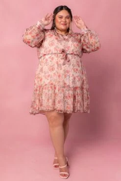 Eleanor Dress In Pink Floral - FINAL SALE 19 Eleanor Dress In Pink Floral - FINAL SALE -Ivy City Co Dress Eleanor Studio 10 755743