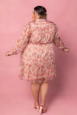 Eleanor Dress In Pink Floral - FINAL SALE 20 Eleanor Dress In Pink Floral - FINAL SALE -Ivy City Co Dress Eleanor Studio 11 237819