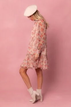 Eleanor Dress In Pink Floral - FINAL SALE 14 Eleanor Dress In Pink Floral - FINAL SALE -Ivy City Co Dress Eleanor Studio 25 395072