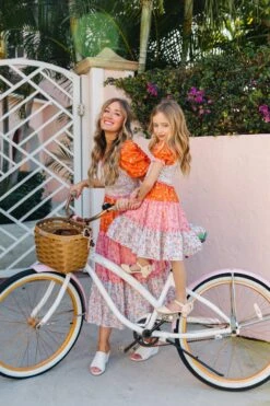 Emily Dress In Sorbet -Ivy City Co Dress EmilySorbet Florida SS23 03 807155