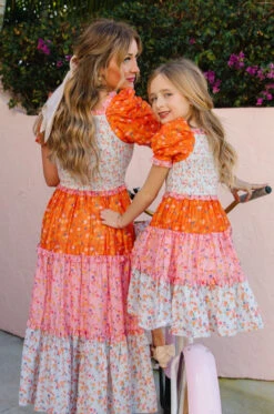 Mini Emily Dress In Sorbet -Ivy City Co Dress EmilySorbet Florida SS23 11