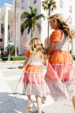 Mini Emily Dress In Sorbet -Ivy City Co Dress EmilySorbet Florida SS23 37