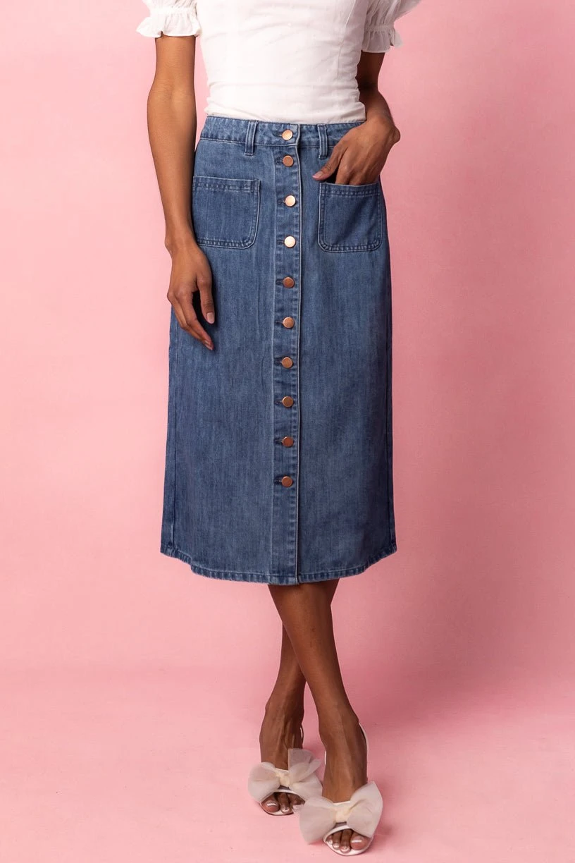 Emma Denim Skirt 1 Emma Denim Skirt