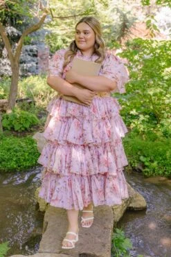 Rosette Dress - FINAL SALE 34 Rosette Dress - FINAL SALE -Ivy City Co Dress FAIRYTALE HOLLADAY S23 122 638617